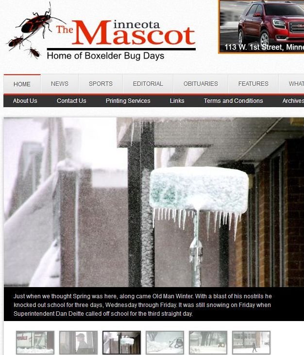 The Minneota Mascot news live