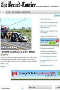 The Record Courier news live