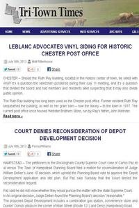 Tri Town Times -New Hampshire news live