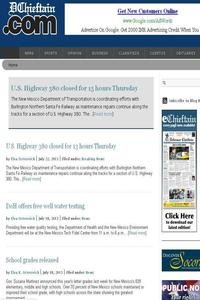 El Defensor Chieftain news live