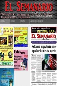 El Semanario de Nuevo Mexico news live