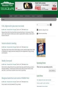 Mountain View Telegraph news live