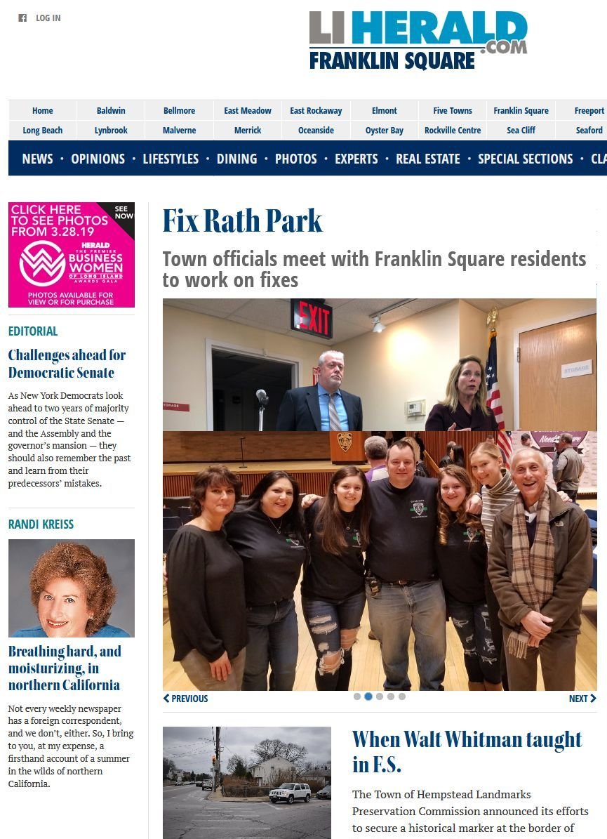 Franklin Square Herald news live