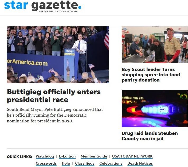 Star Gazette news live