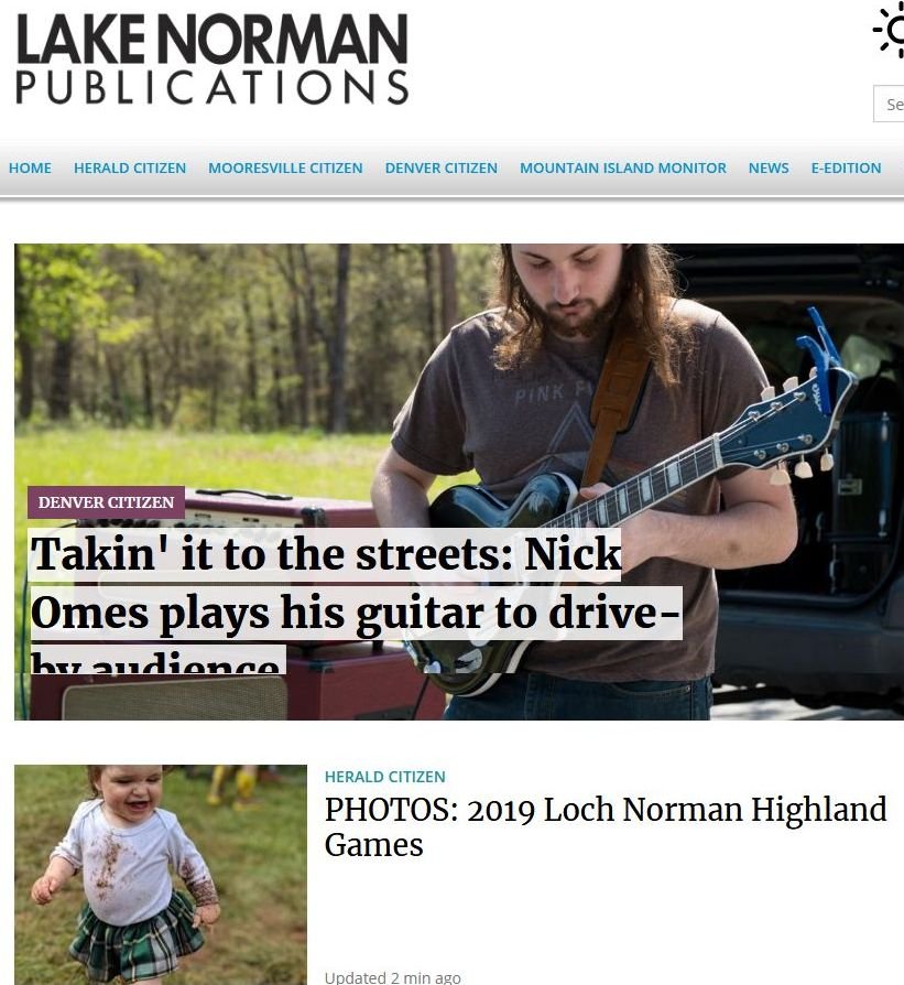 Huntersville Herald news live