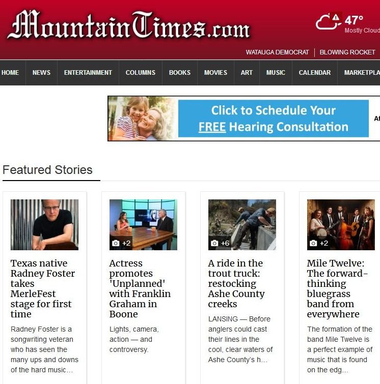 Mountain Times -North Carolina news live