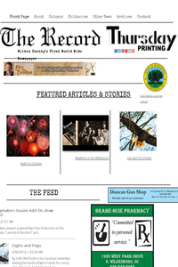 Record North Wilkesboro news live