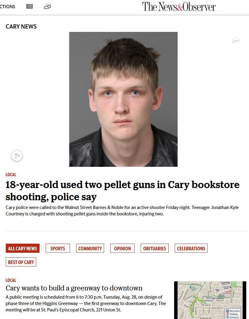 The Cary News news live