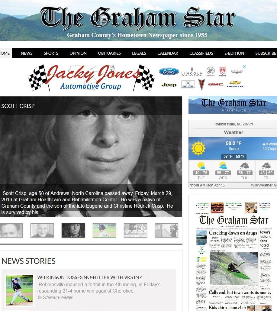 The Graham Star news live