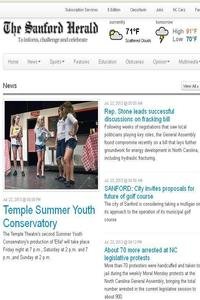 The Sanford Herald news live