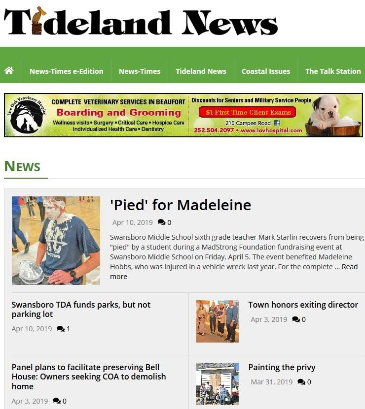 Tideland News -North Carolina news live