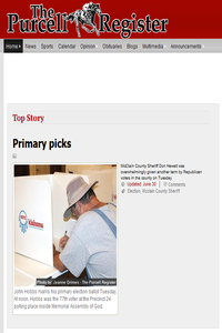 Purcell Register news live