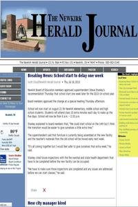 The Newkirk Herald Journal news live