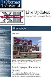 The Norman Transcript news live