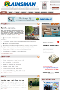 Plainsman Huron news live