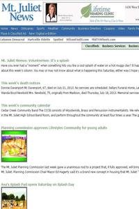 Mt Juliet Rover news live