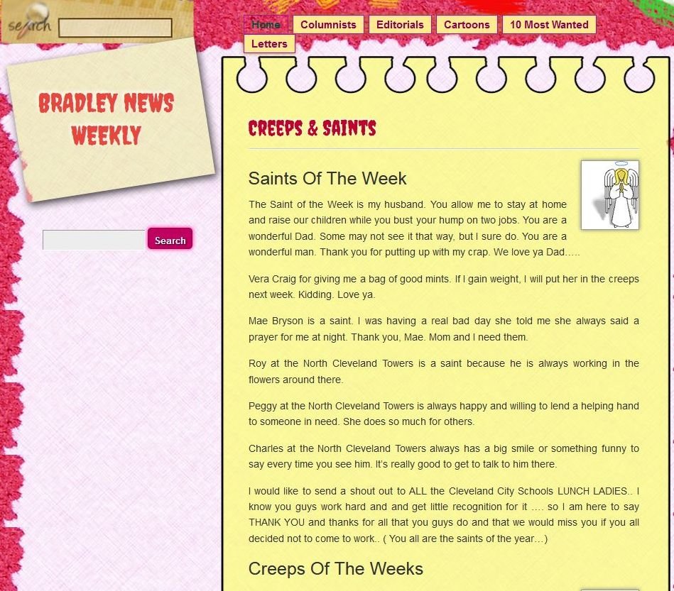 The Bradley News Weekly news live