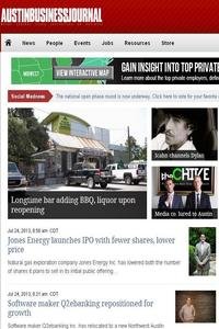 Austin Business Journal news live
