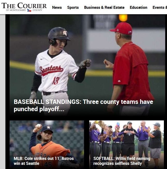 Courier -Texas news live