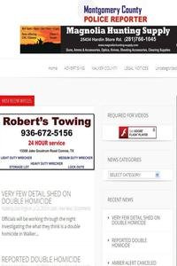 Montgomery County Police Report news live