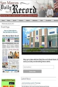 San Marcos Daily Record news live