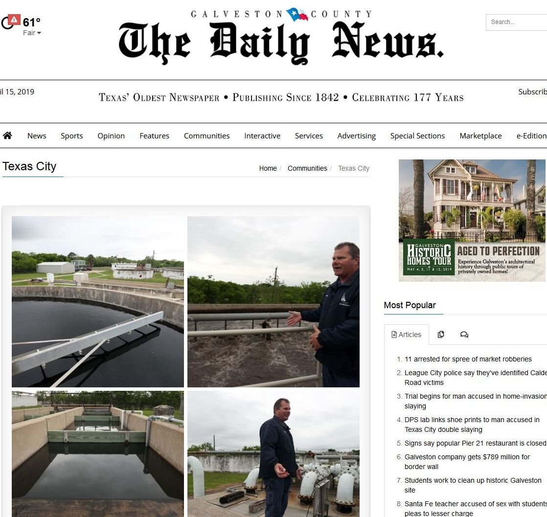Texas City Sun news live