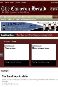 The Cameron Herald news live