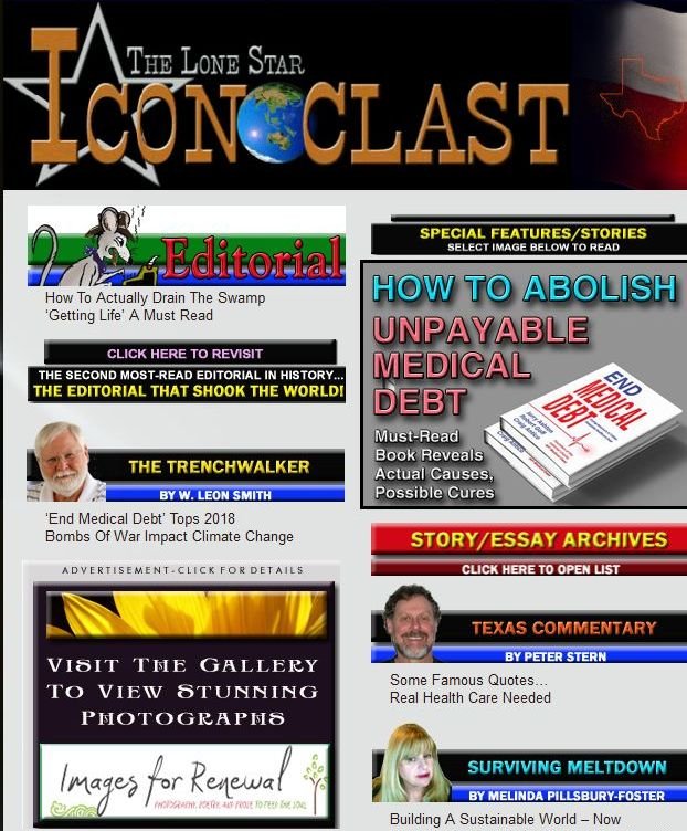 The Lone Star Iconoclast news live