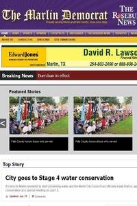 The Marlin Democrat news live