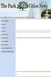 The Park Cities News news live