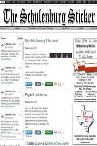 The Schulenburg Sticker news live