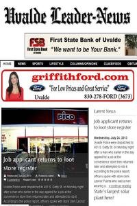 Uvalde Leader News news live