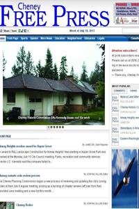 Cheney Free Press news live