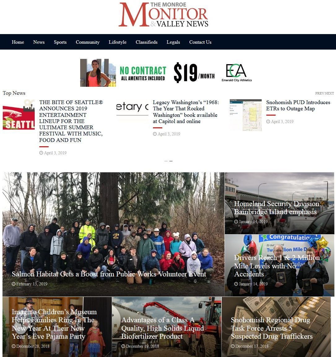 Monroe Monitor news live