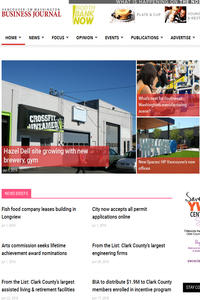 Vancouver Business Journal news live