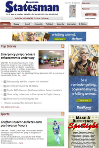 Mountain Statesman Grafton news live