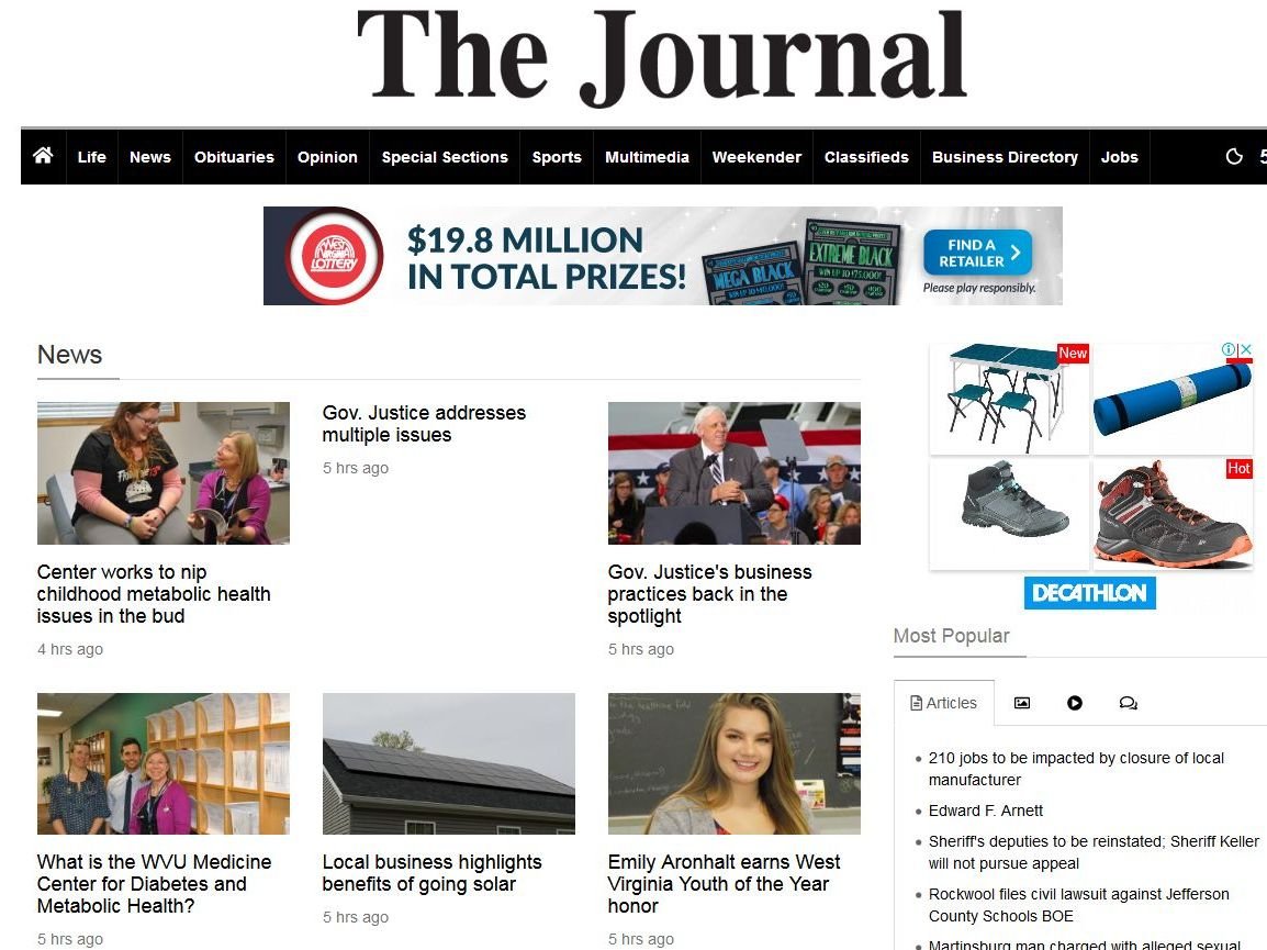The Journal news live