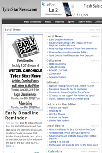 Tyler Star News Sistersville news live