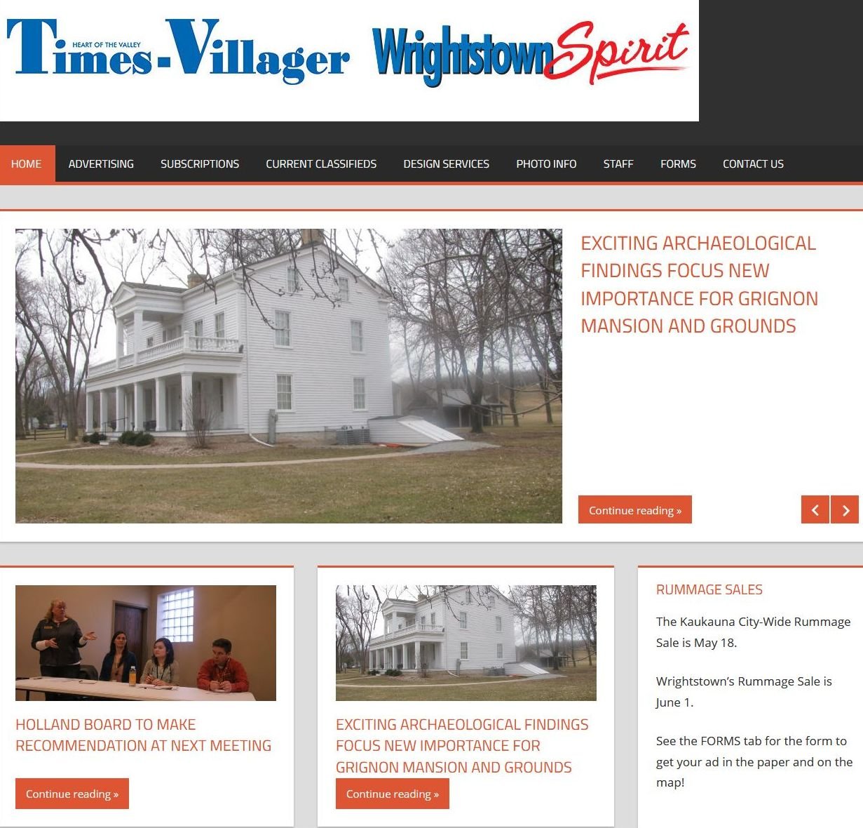 Kaukauna Times Villager news live