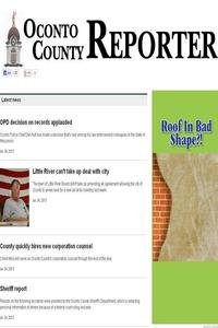 Oconto County Reporter news live