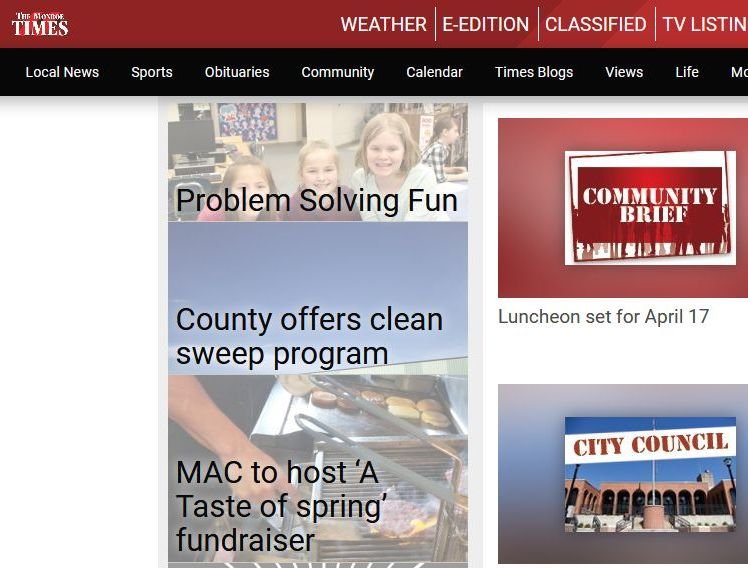 The Monroe Times news live