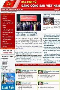 Trang Chu Bao Dien Tu Dang Cong San news live