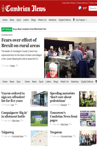 Aberaeron Today news live