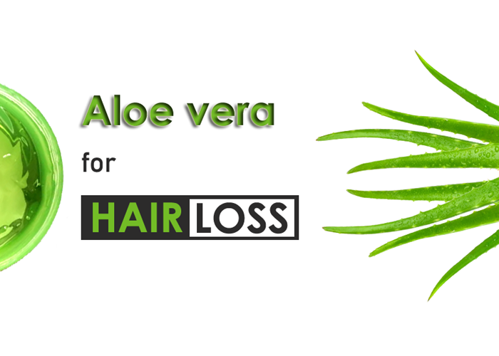 Aloe vera gel for hair growth