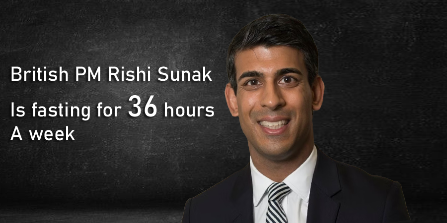 Rishi Sunak Fasts 36 Hours Every Week